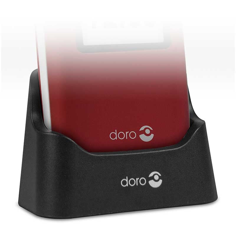 Doro 2424 - Base Dock Teléfono Móvil con Tapa — Doro