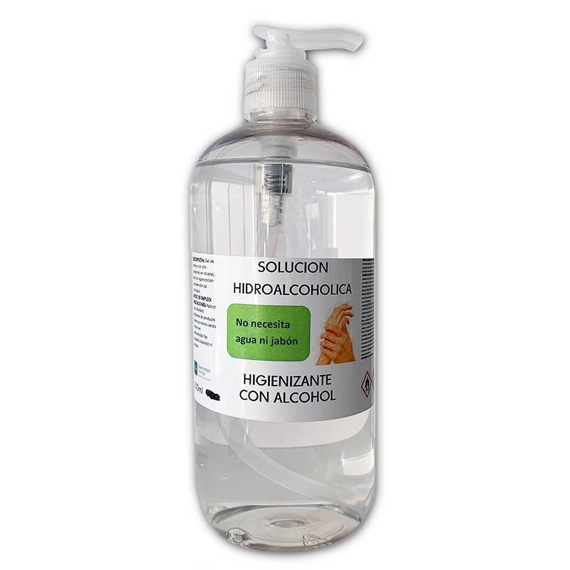 Limpiador Desinfeção Mãos Antisséptico com Álcool 500ml.