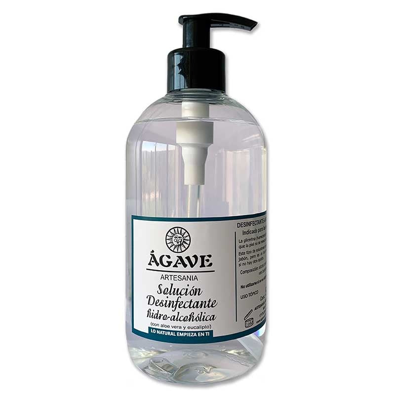 Limpiador Desinfección Manos Natural 500ml.