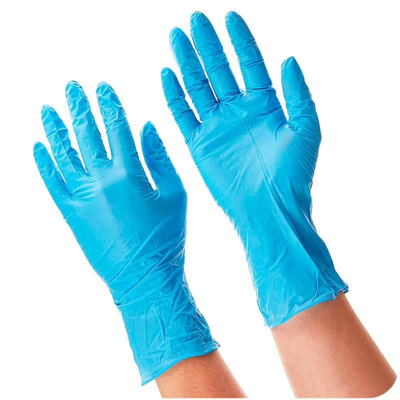 Guantes Nitrilo Azul S/Polvo 3,5gr. (100uds.) — Bienestar Senior